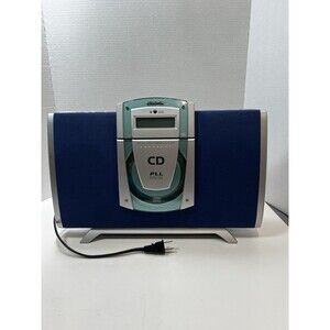 Audiovox CE-505SLK Vertical Stereo System CD Player AM FM Radio Cassette Deck